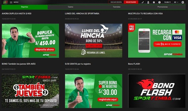 Promociones Apuestas Sportimba