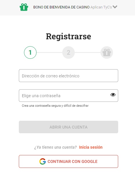 Informe de Leo Vegas registro