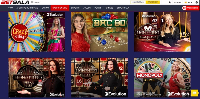 Betsala Casino Online Chile