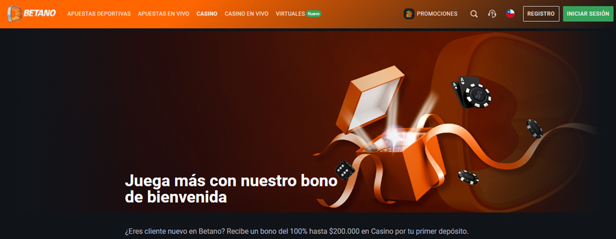 Betano Casino Bono de Bienvenida