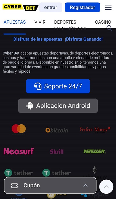 Descargar Cyberbet App