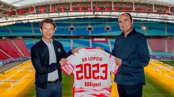 RB Leipzig patrocinios de 888 Sport