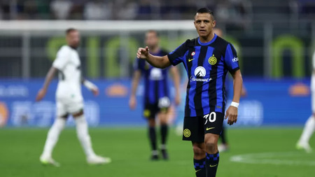 Alexis Sánchez en el Inter Octubre 2023