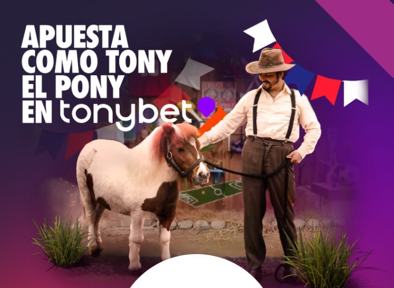 Tony el pony, la nueva mascota de Tonybet