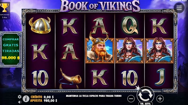 Tragamonedas con temática vikinga