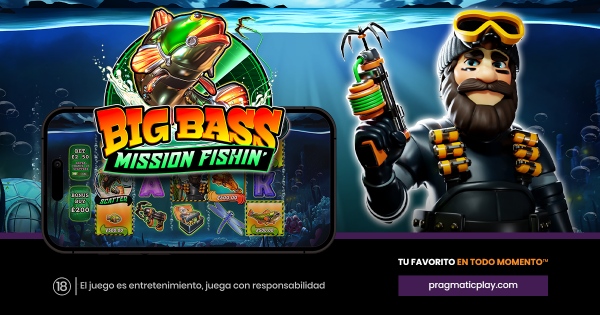 Big Bass Mission Fishin’: una nueva opción de Pragmatic Play