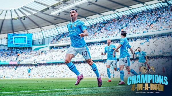 Manchester City campeón Premier League 2023-2024
