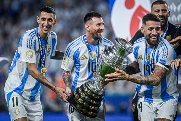 Argentina es bicampeona de la Copa América