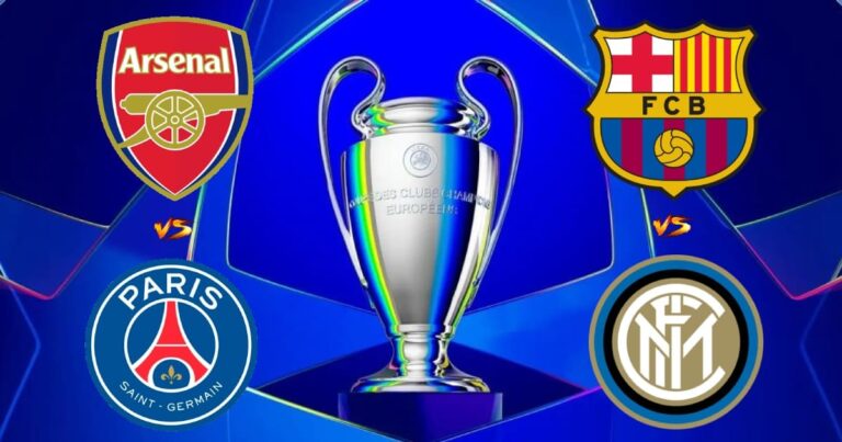 Semana deportiva atractiva, semis de Champions League 2024-25